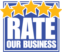 button to Tom's Heating Rate Our Business satisfaction survey form